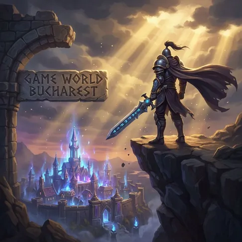 Lumea jocurilor — aventură epică fantasy (Game World Bucharest)